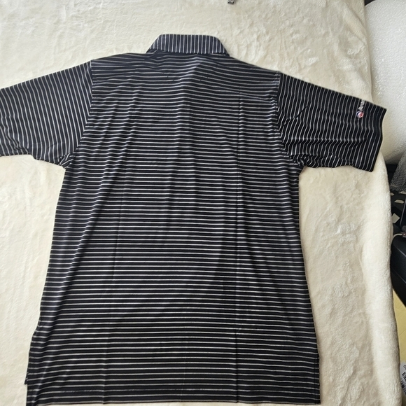 Bobby Jones Performance Men’s XL Golf Shirt Stripe Men’s NWT NEW corporate logo - Picture 5 of 10